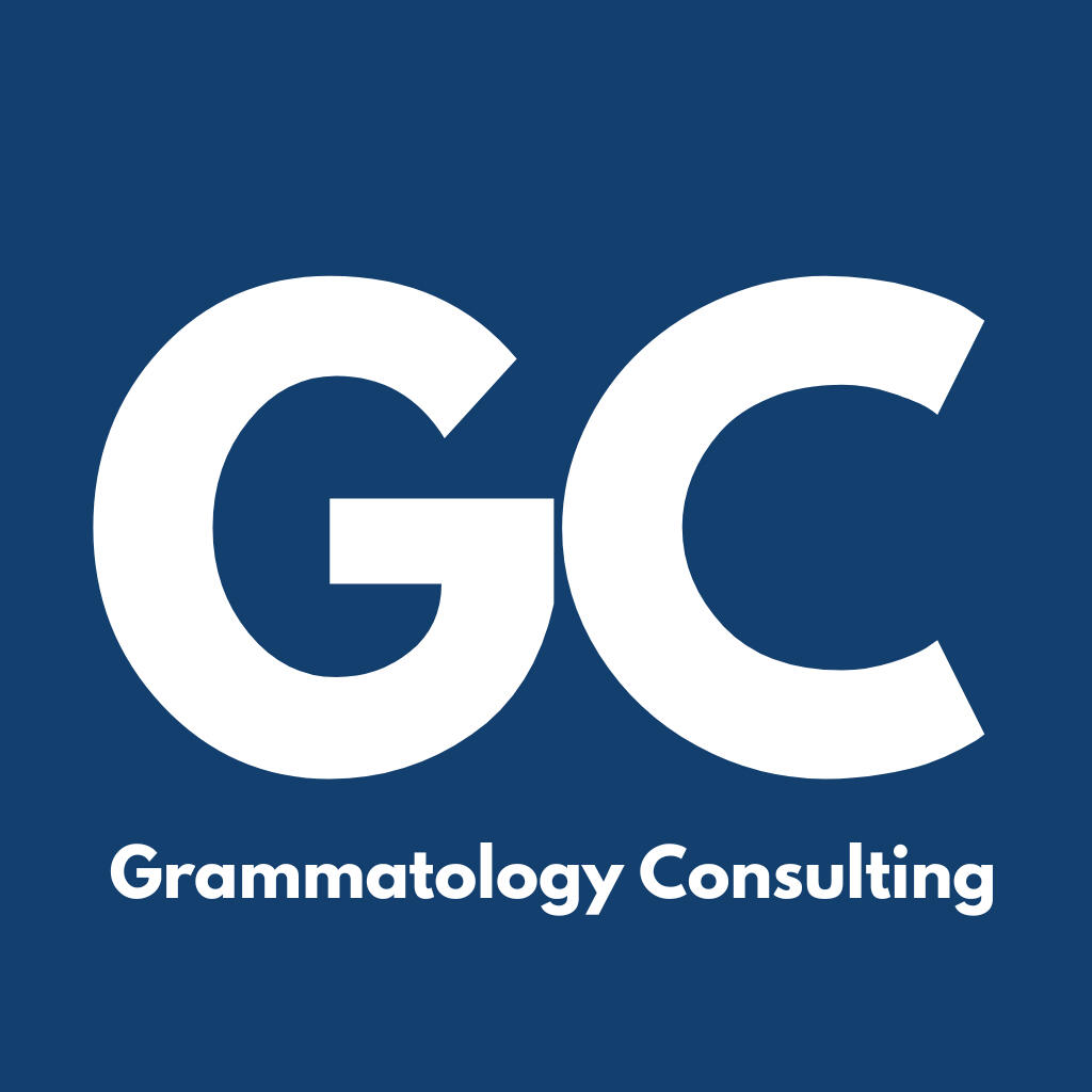GRAMMATOLOGY CONSULTING GRAMMATOLOGY CONSULTING